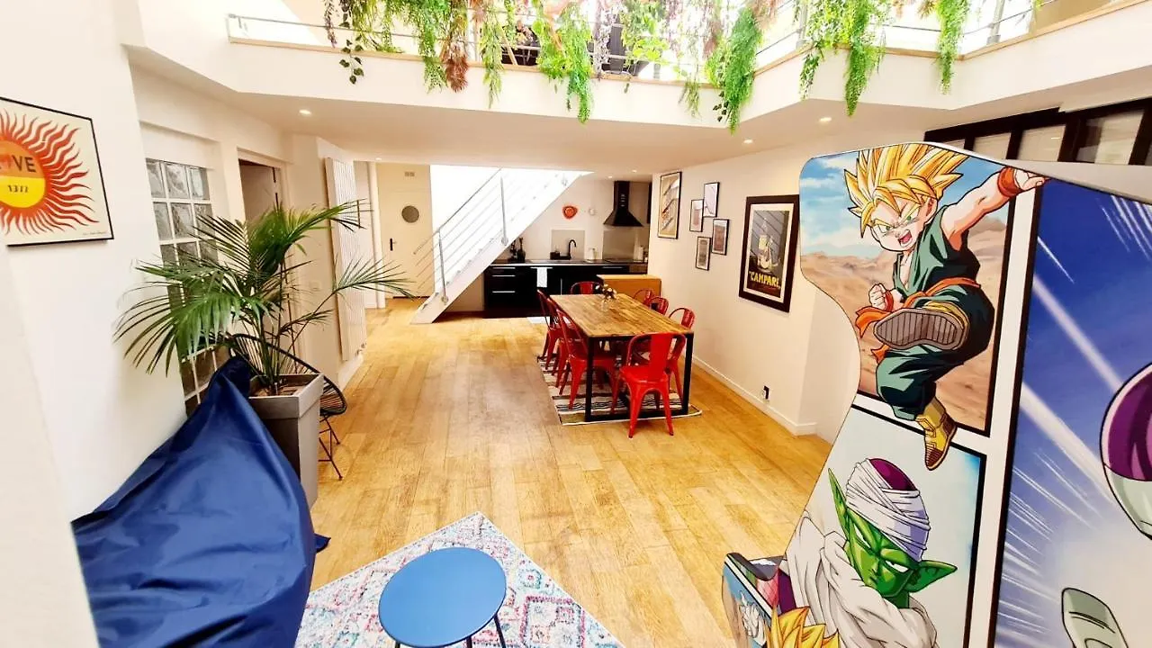 아파트 Loft Familial Au Coeur De Avec Clim, Arcade Et Baby-foot Proche Republique Et Canal St Martin