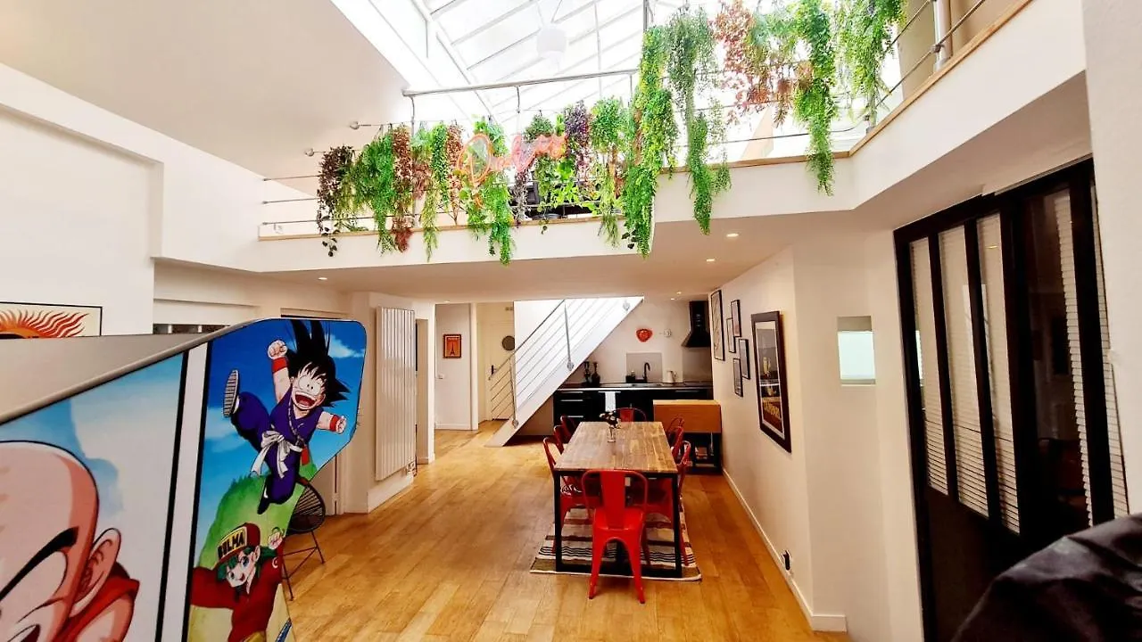 Loft Familial Au Coeur De Avec Clim, Arcade Et Baby-foot Proche Republique Et Canal St Martin 아파트 파리